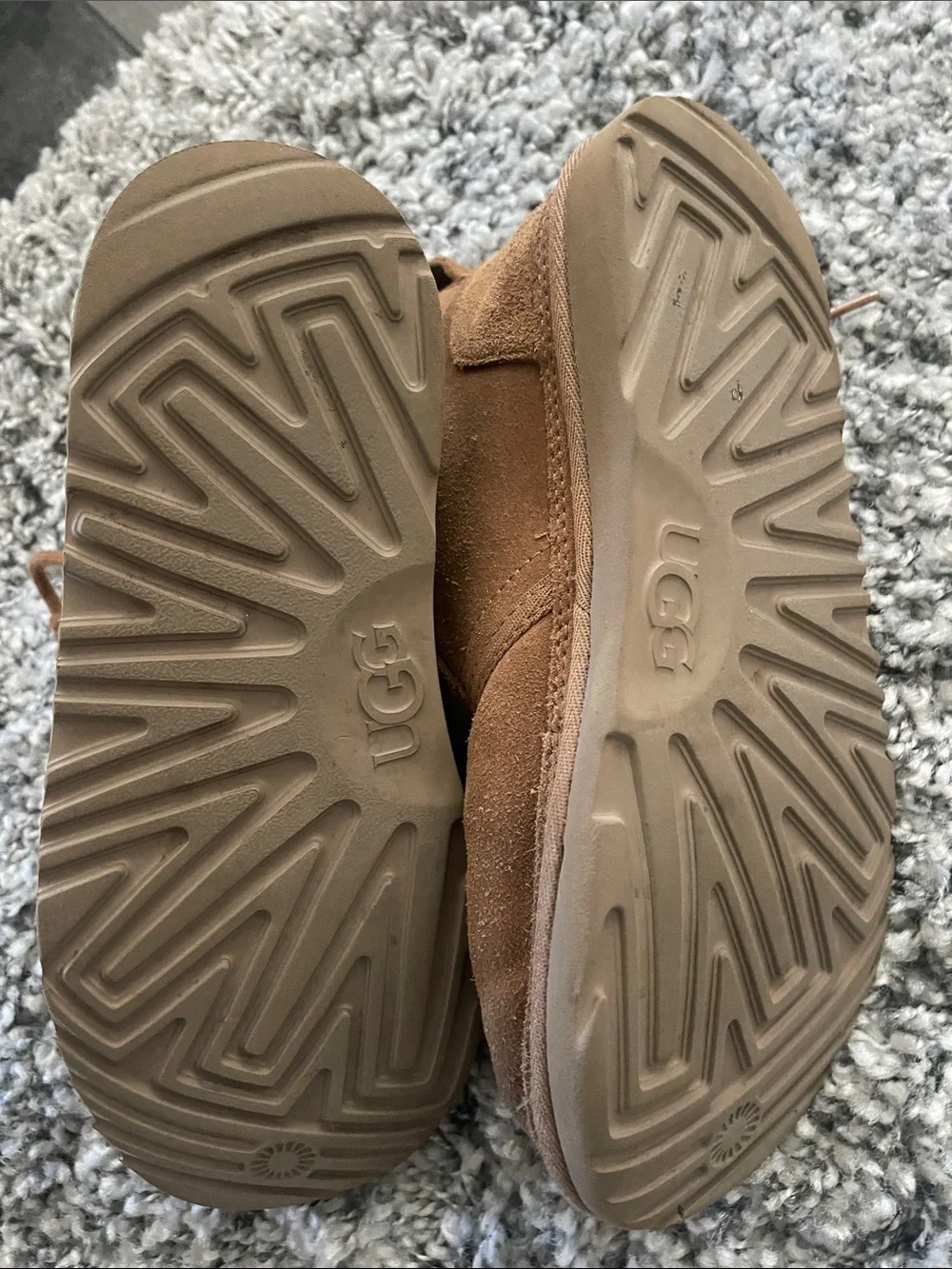 UGG Kids Chestnut Suede Lined Ankle Boots